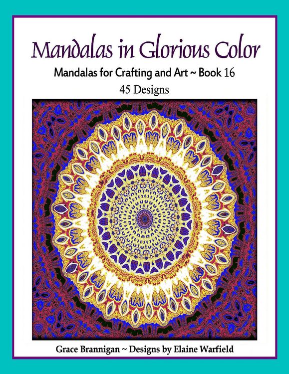 Produktbild: Mandalas in Glorious Color Book 16 (Art in Color, #16)