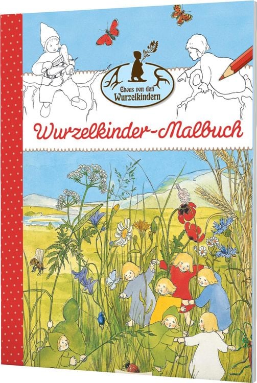 Produktbild: Etwas von den Wurzelkindern: Wurzelkinder-Malbuch