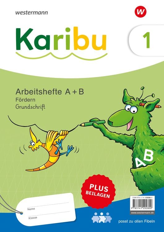Bild vom Artikel Karibu. Paket Arbeitshefte Fördern 1 (A+B) Grundschrift plus Beilagen vom Autor 