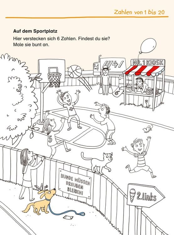 Produktbild: Schlau für die Schule: Mein MEGA dicker Zahlen-Block