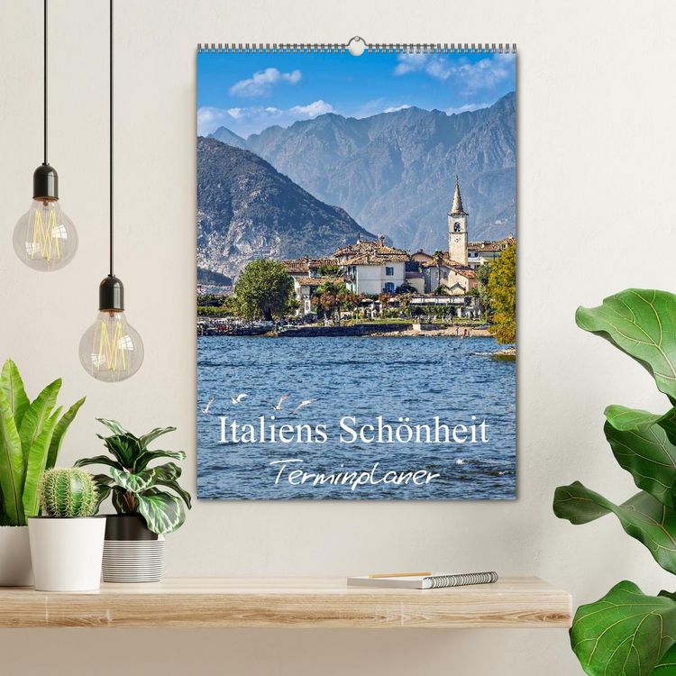 Produktbild: Italiens Sch&ouml;nheit - Terminplaner (Wandkalender 2026 DIN A2 hoch), CALVENDO Monatskalender