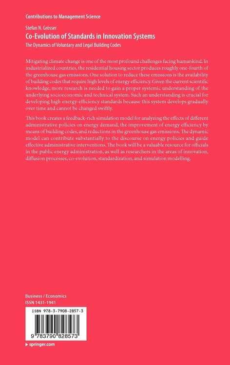 Produktbild: Co-Evolution of Standards in Innovation Systems