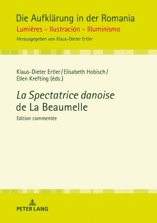 Produktbild: La Spectatrice danoise de La Beaumelle