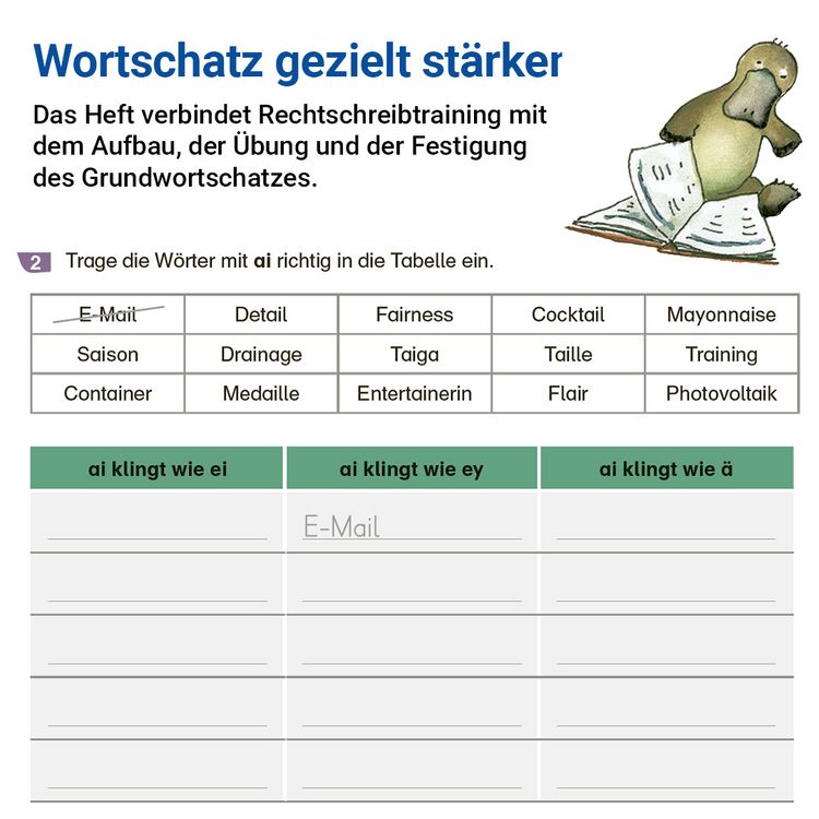 Produktbild: Rechtschreiben mit Rico Schnabel, Klasse 6