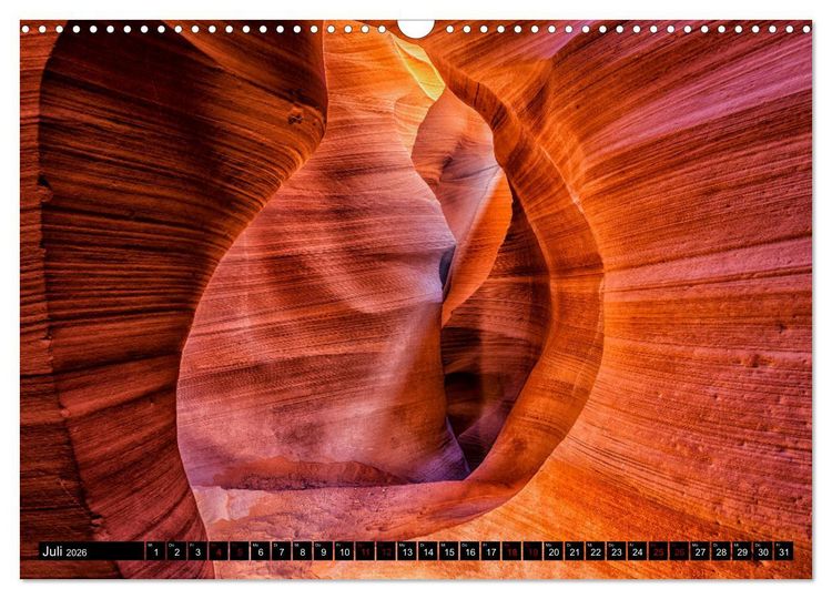 Produktbild: Landschafts Juwelen - Erlesene Landschaften der USA (Wandkalender 2026 DIN A3 quer), CALVENDO Monatskalender