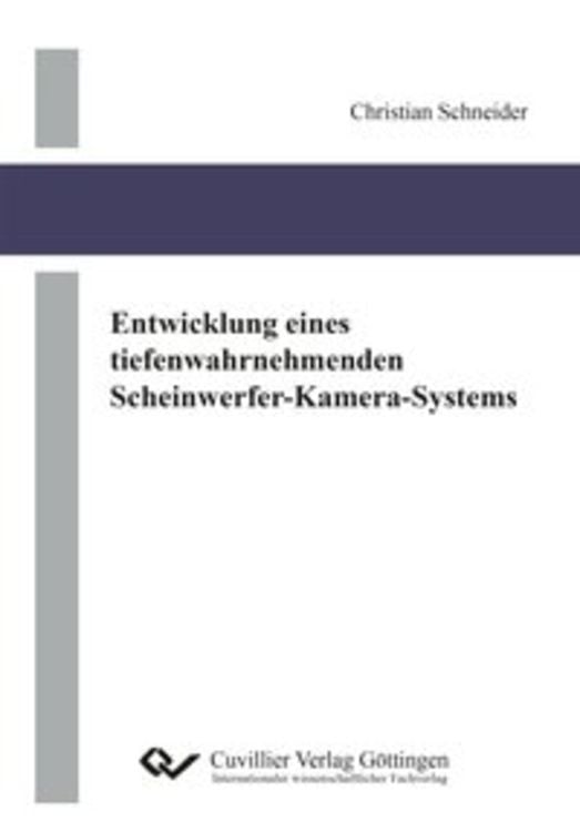 Produktbild: Entwicklung eines tiefenwahrnehmenden Scheinwerfer-Kamera-Systems