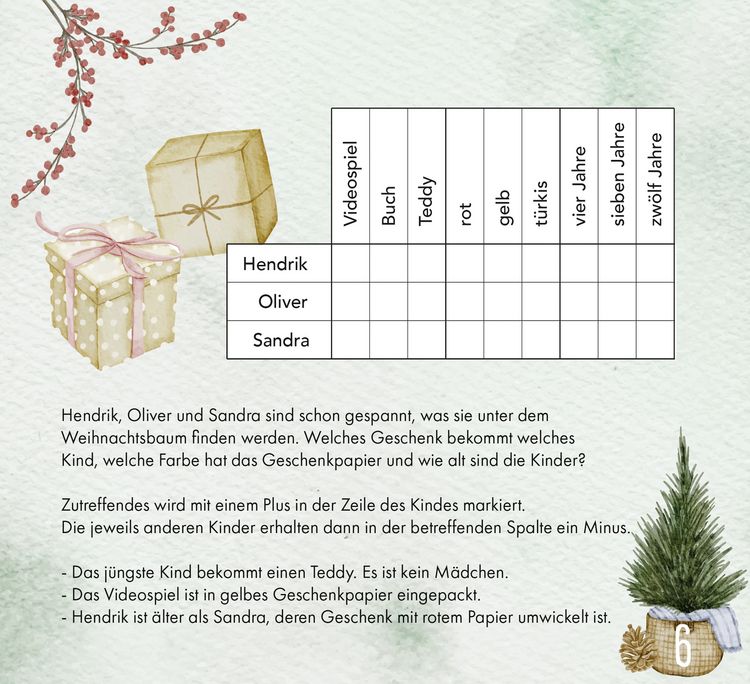 Produktbild: 24 x ultimativer R&auml;tselspa&szlig; f&uuml;r den Advent