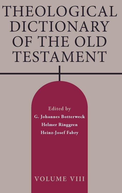 Produktbild: Theological Dictionary of the Old Testament, Volume VIII