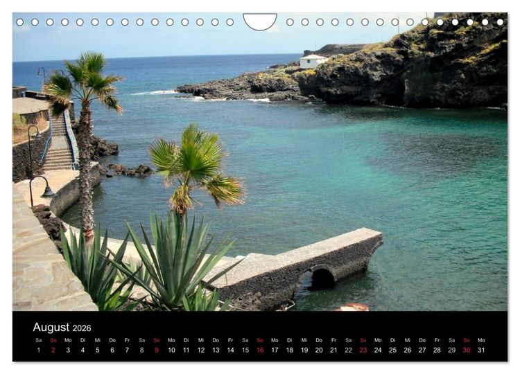 Produktbild: Insel El Hierro - Perle der Kanaren (Wandkalender 2026 DIN A4 quer), CALVENDO Monatskalender