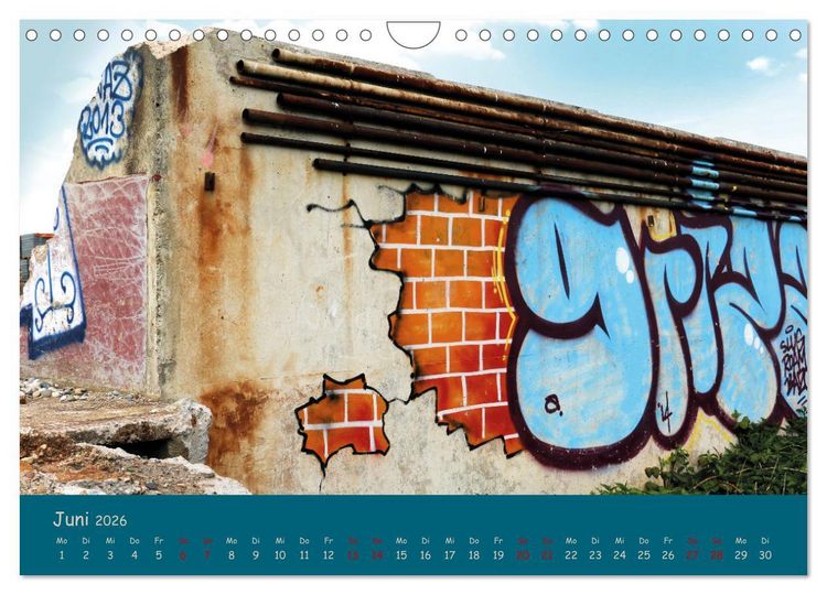 Produktbild: KUNSTORTE (Wandkalender 2026 DIN A4 quer), CALVENDO Monatskalender