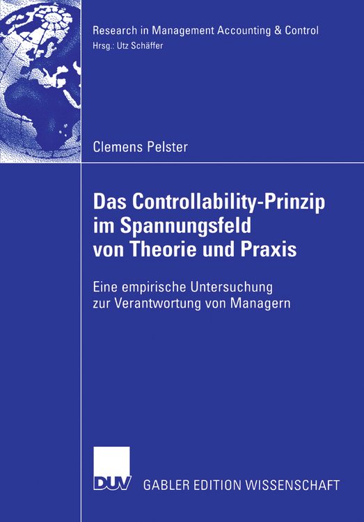 Produktbild: Das Controllability-Prinzip im Spannungsfeld von Theorie und Praxis