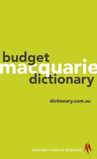 Produktbild: Macquarie Budget Dictionary