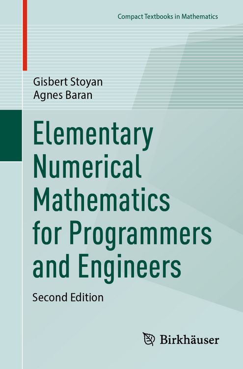 Produktbild: Elementary Numerical Mathematics for Programmers and Engineers