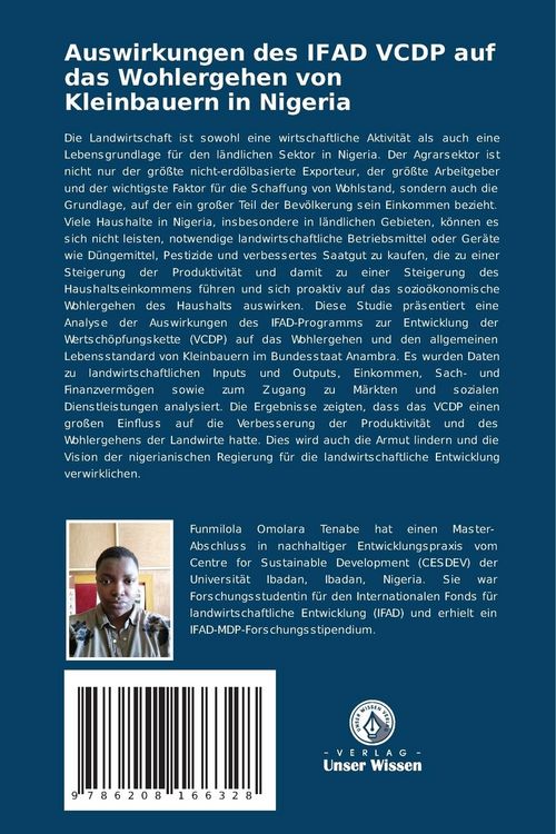 Produktbild: Auswirkungen des IFAD VCDP auf das Wohlergehen von Kleinbauern in Nigeria