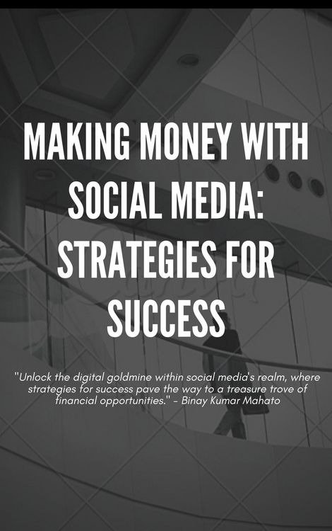 Produktbild: Making Money with Social Media: Strategies for Success
