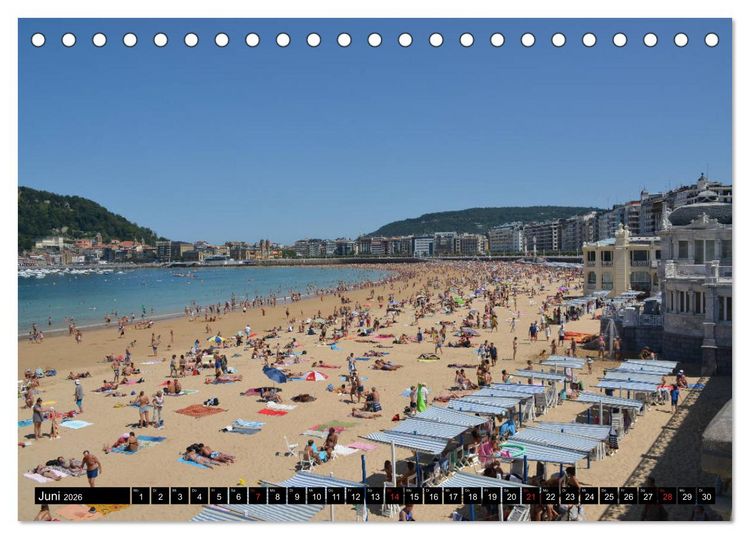 Produktbild: Spaniens wilder Norden (Tischkalender 2026 DIN A5 quer), CALVENDO Monatskalender