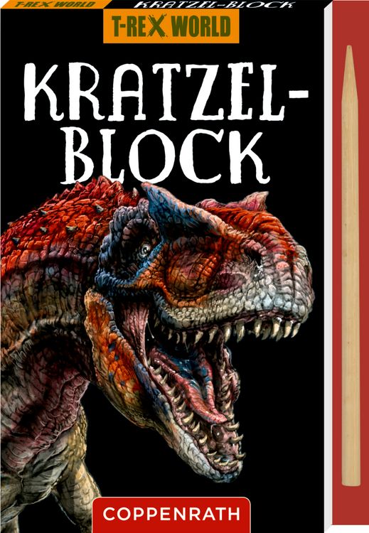 Produktbild: Kratzelbilder (T-Rex World)