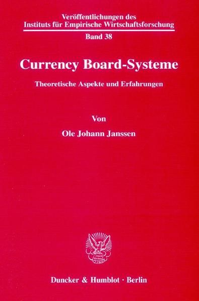 Produktbild: Currency Board-Systeme.