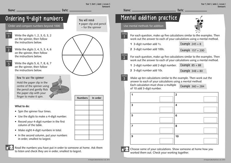 Produktbild: Busy Ant Maths - Homework Guide 4