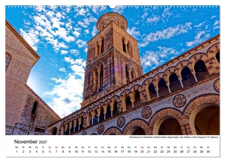 Produktbild: Historisches am Golf von Neapel (hochwertiger Premium Wandkalender 2027 DIN A2 quer), Kunstdruck in Hochglanz