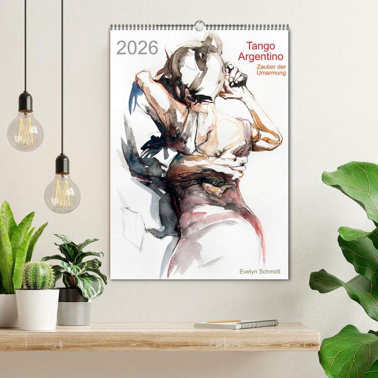 Produktbild: Tango Argentino - Zauber der Umarmung (Wandkalender 2026 DIN A2 hoch), CALVENDO Monatskalender