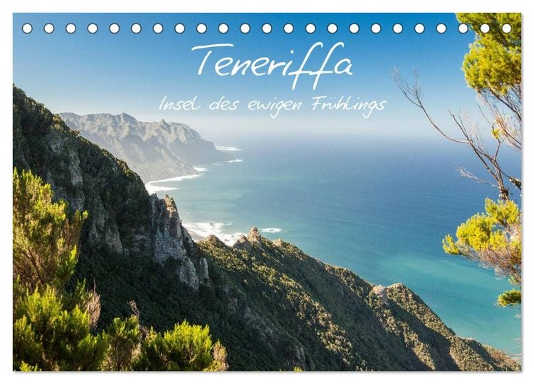 Produktbild: Teneriffa - Insel des ewigen Fr&uuml;hlings (Tischkalender 2026 DIN A5 quer), CALVENDO Monatskalender