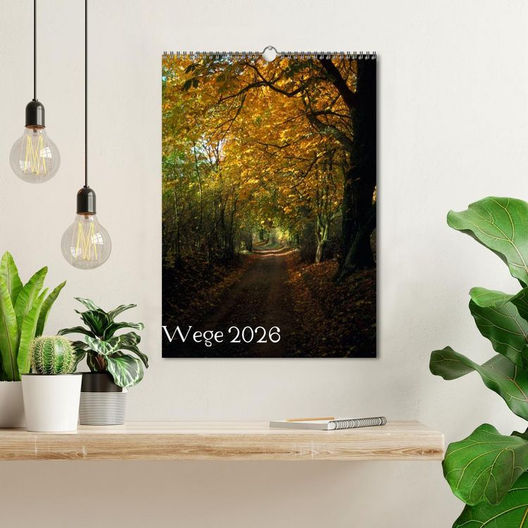 Produktbild: Wege 2026 (Wandkalender 2026 DIN A3 hoch), CALVENDO Monatskalender