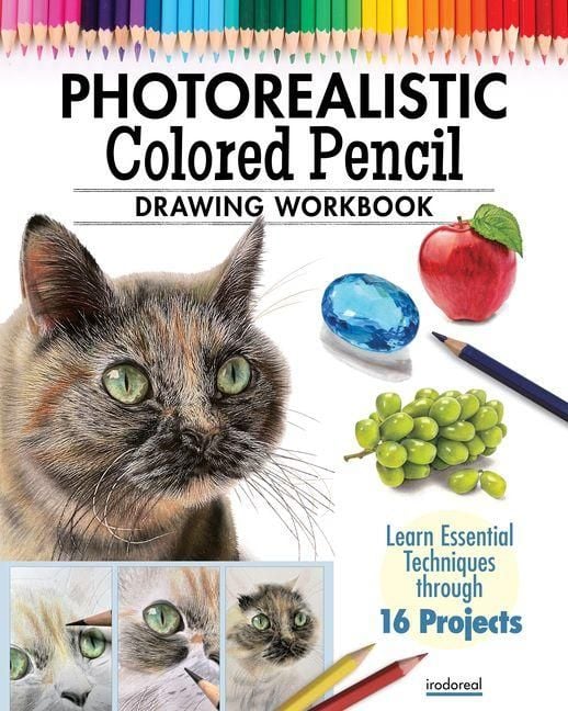 Produktbild: Photorealistic Colored Pencil Drawing Workbook