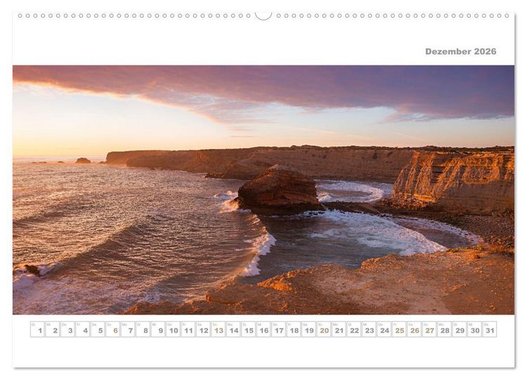Produktbild: Portugal - Traumk&uuml;ste Costa Vicentina und Lagos (Wandkalender 2026 DIN A2 quer), CALVENDO Monatskalender
