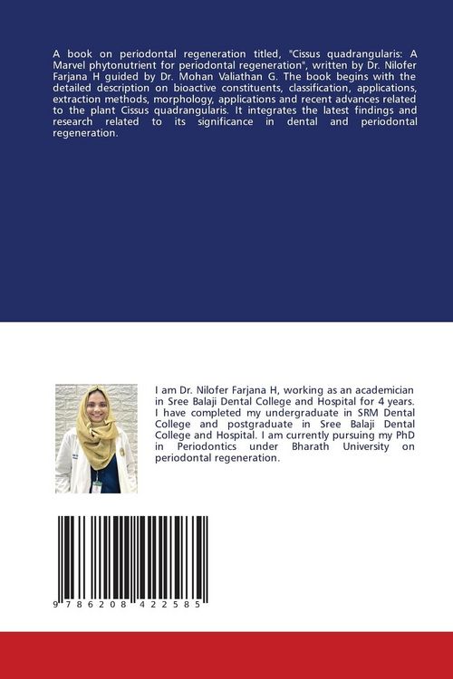 Produktbild: Cissus quadrangularis: A Phytonutrient for periodontal regeneration