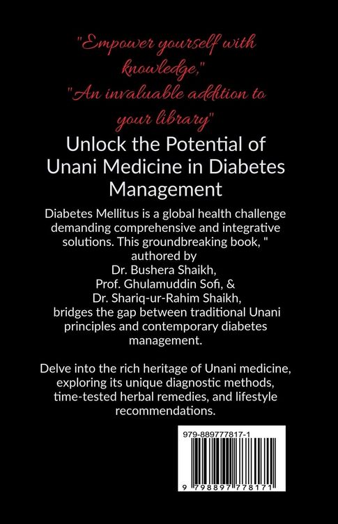 Produktbild: Diabetes Mellitus in Unani Medicine