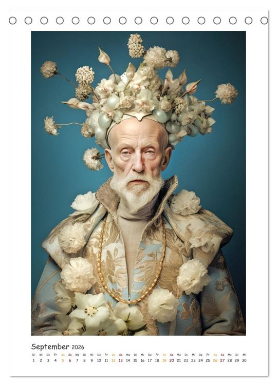 Produktbild: Au&szlig;ergew&ouml;hnliche Portraits (Tischkalender 2026 DIN A5 hoch), CALVENDO Monatskalender