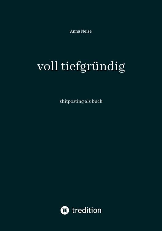 Produktbild: Voll tiefgr&uuml;ndig