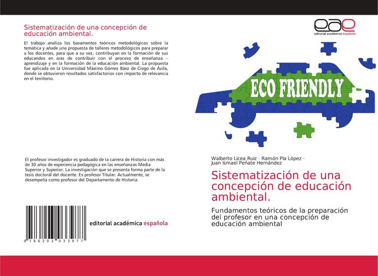Produktbild: Sistematizaci&oacute;n de una concepci&oacute;n de educaci&oacute;n ambiental