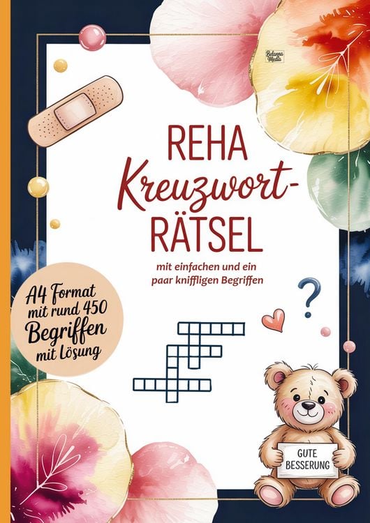 Produktbild: REHA Kreuzwortr&auml;tsel mit einfachen und ein paar kniffligen Begriffen
