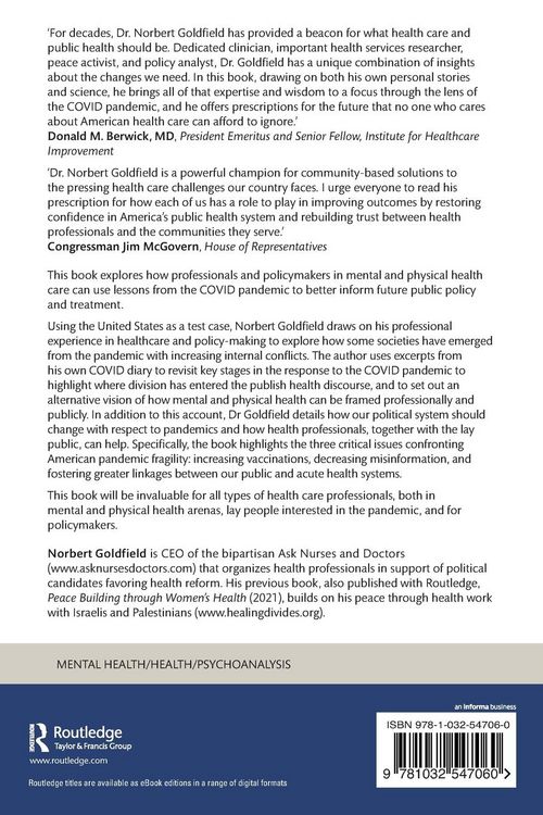 Produktbild: Public Health, Public Trust and American Fragility in a Pandemic Era