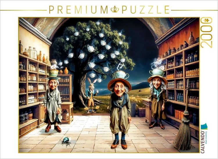 Produktbild: CALVENDO Puzzle Der Teeladen der Schwestern Teebaum | 2000 Teile Lege-Gr&ouml;&szlig;e 90x67cm Foto-Puzzle f&uuml;r gl&uuml;ckliche Stunden