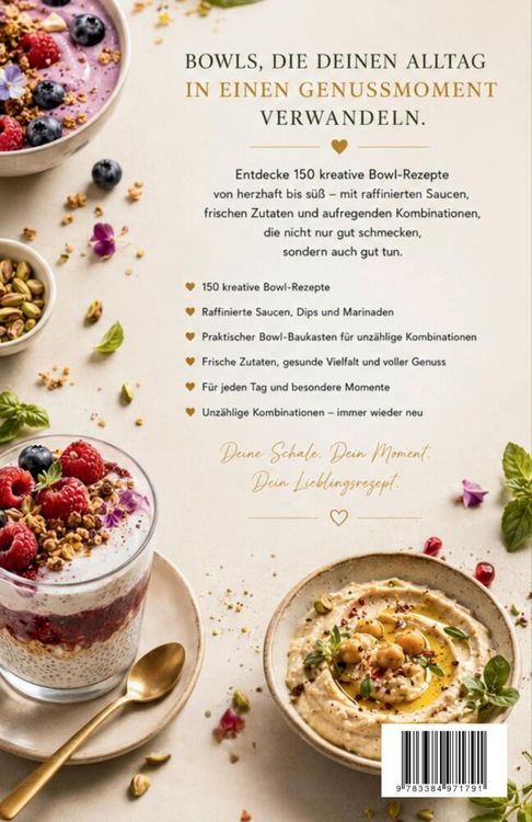 Produktbild: BOWLS ZUM VERLIEBEN - Das Bowlkochbuch