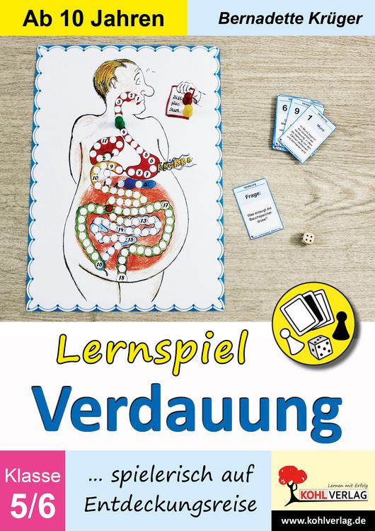Produktbild: Lernspiel Verdauung (ab 10 Jahren)