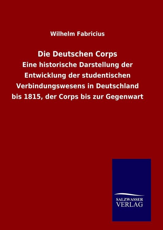 Produktbild: Die Deutschen Corps