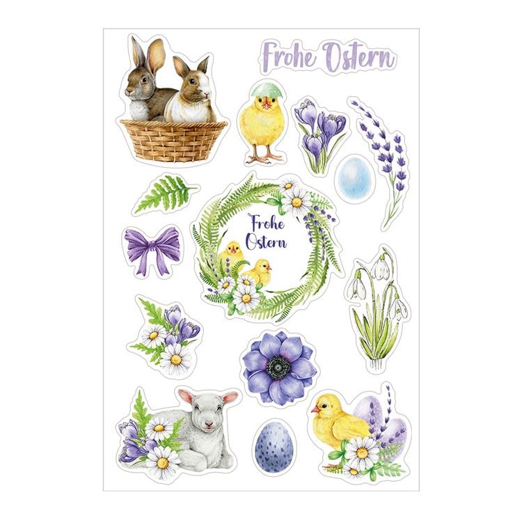 Produktbild: TR&Ouml;TSCH - Foliensticker Ostern