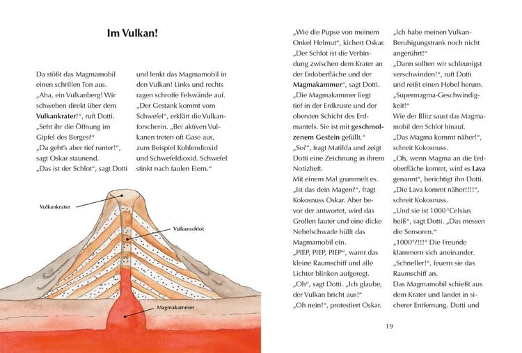 Produktbild: Alles klar! Der kleine Drache Kokosnuss erforscht die Vulkane