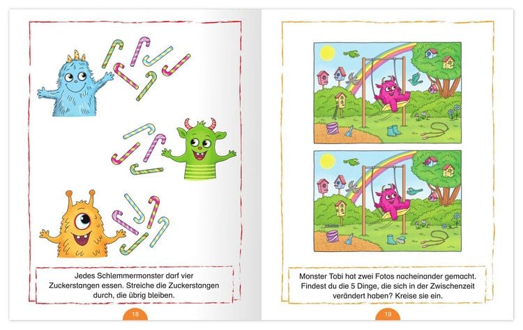 Produktbild: Mein monsterstarkes Vorschulbuch