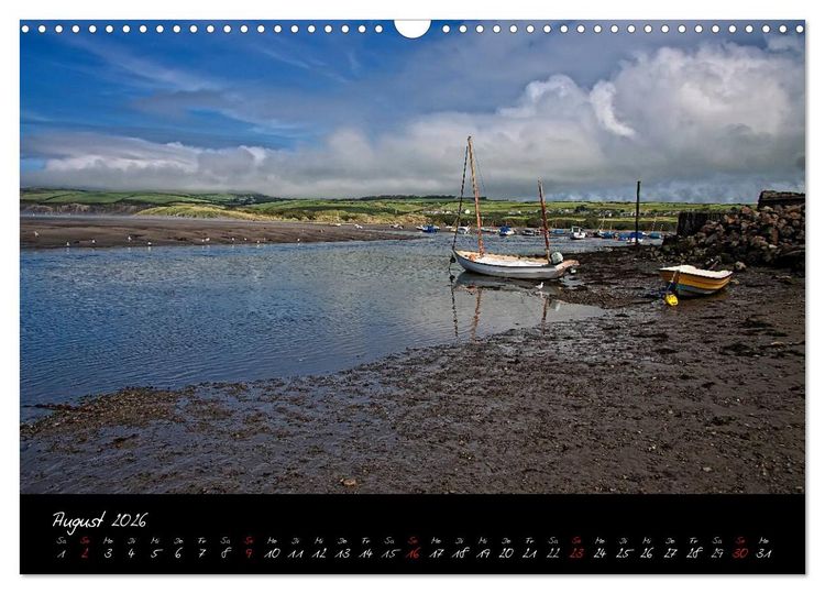Produktbild: Wales - Pembrokeshire Coast Path (Wandkalender 2026 DIN A3 quer), CALVENDO Monatskalender