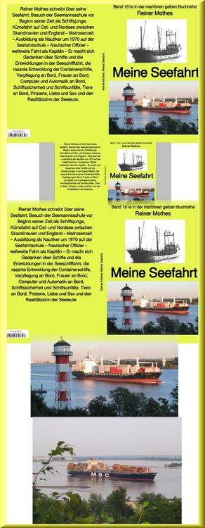 Produktbild: Reiner Mothes: Meine Seefahrt