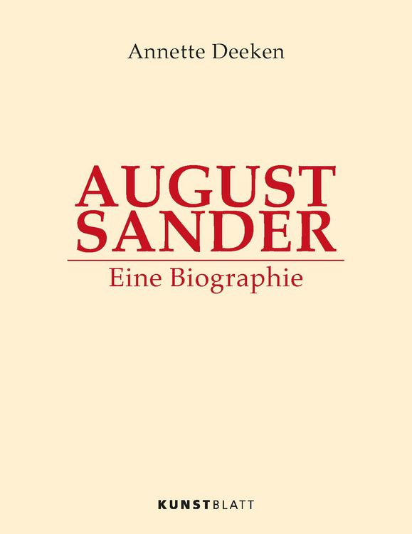 Produktbild: August Sander