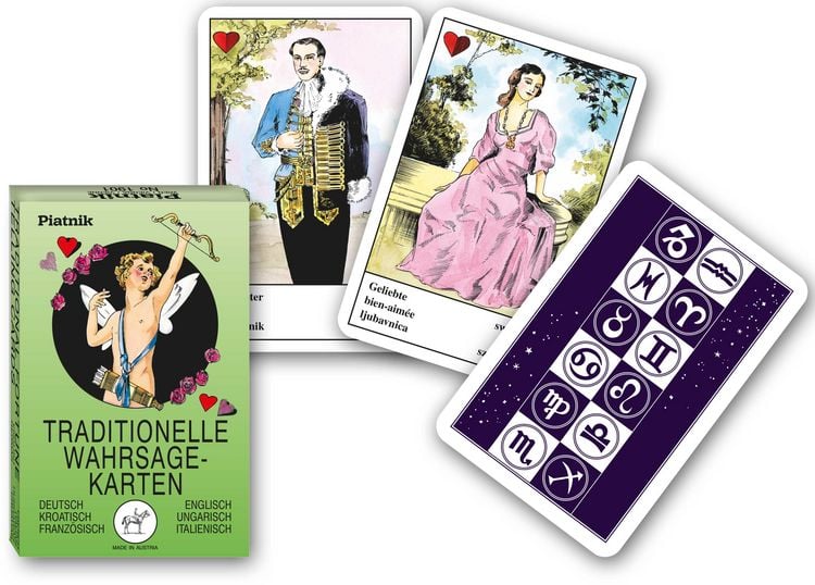 Produktbild: Traditionelle Wahrsagekarten