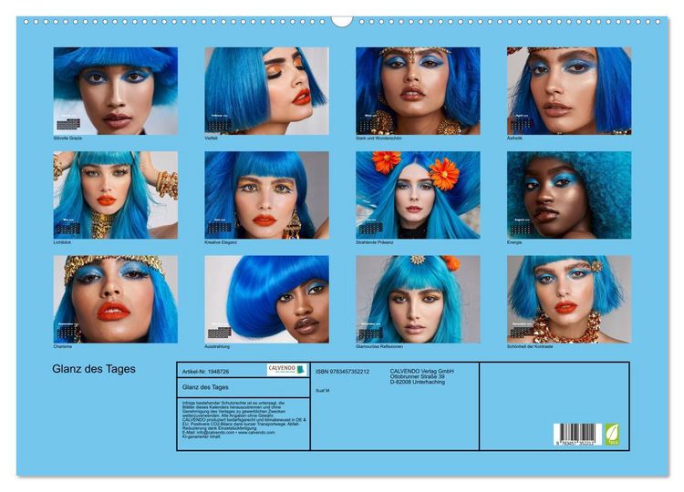 Produktbild: Glanz des Tages (Wandkalender 2026 DIN A2 quer), CALVENDO Monatskalender