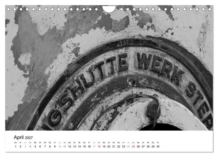 Produktbild: Helden der Arbeit - Alte Arbeitsmittel des Ruhrgebiets (Wandkalender 2027 DIN A4 quer), CALVENDO Monatskalender
