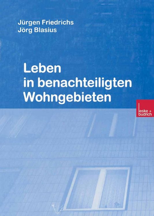 Produktbild: Leben in benachteiligten Wohngebieten